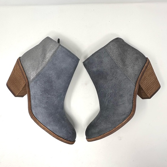 Sofft Tilton Womens Gray Suede ankle Boots - Picture 3 of 12